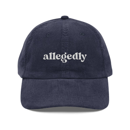Allegedly Corduroy Dad Hat