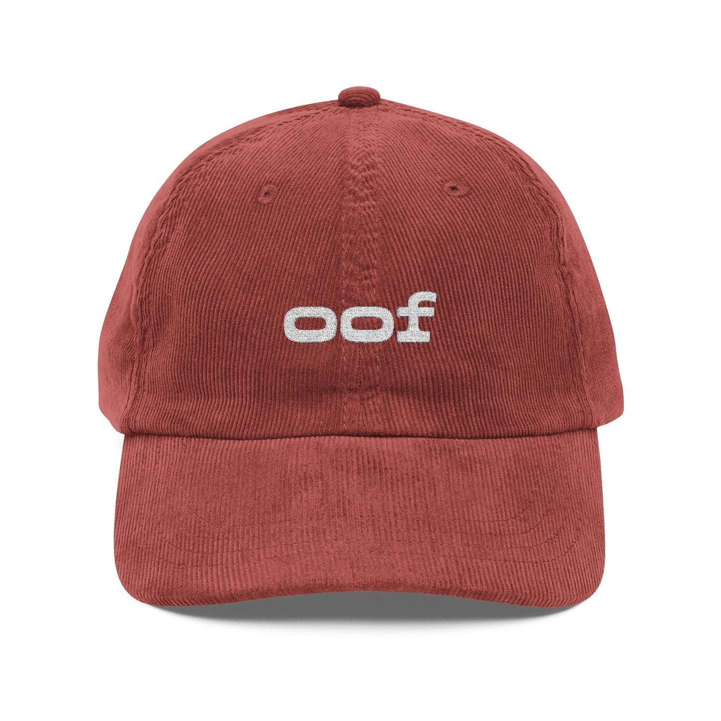 Oof Corduroy Dad Hat