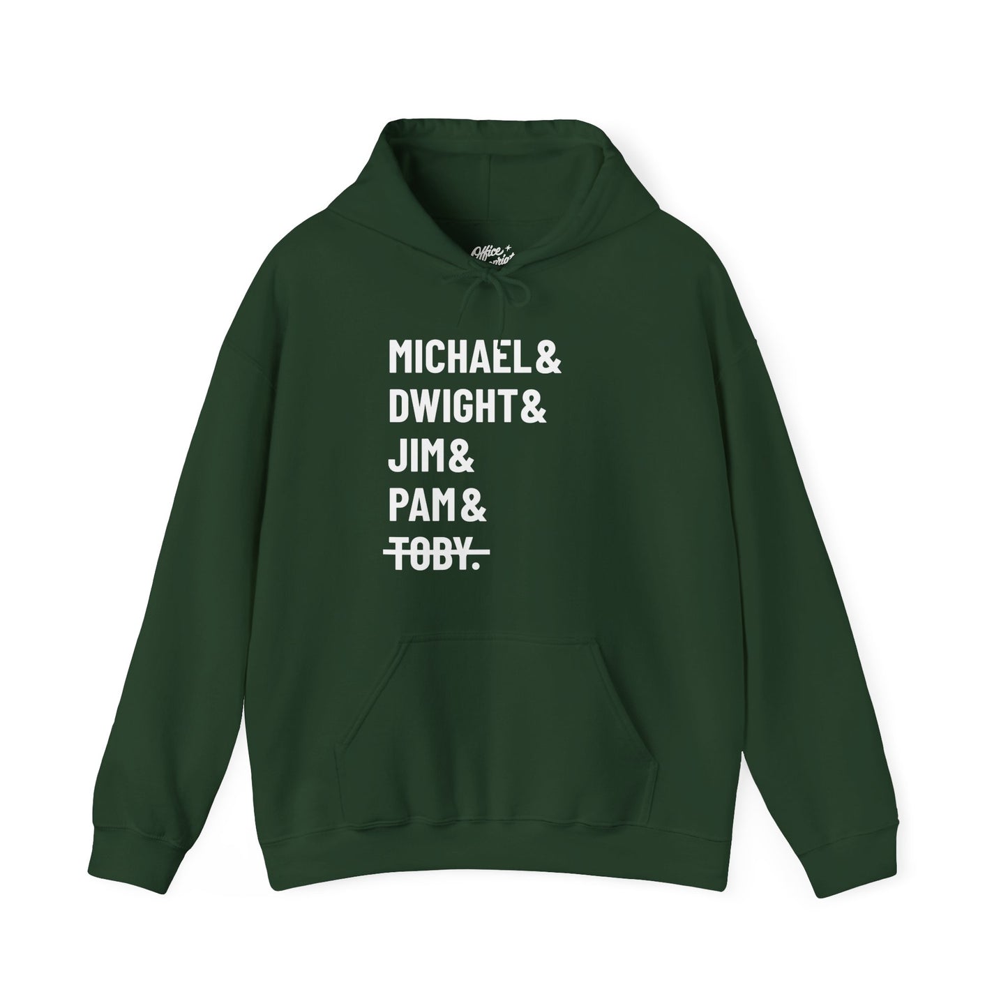 Michael Dwight Jim Pam Toby Hoodie