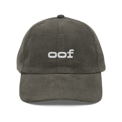 Oof Corduroy Dad Hat