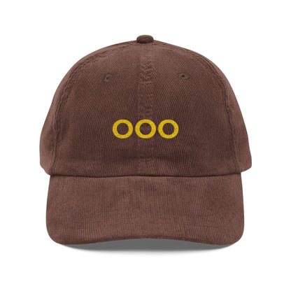 Out of Office Corduroy Dad Hat