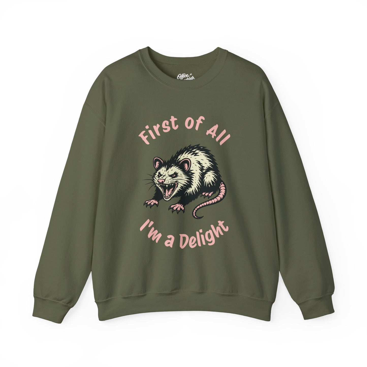 First of All, I'm a Delight Sweatshirt
