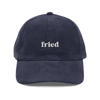 Fried Corduroy Dad Hat