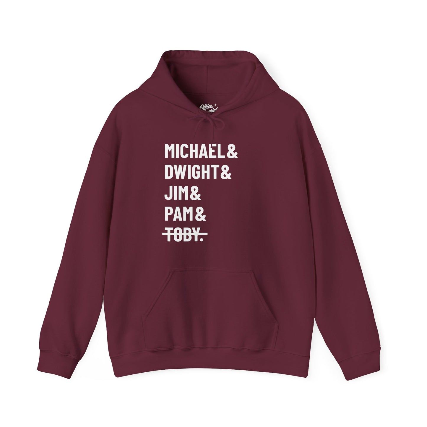 Michael Dwight Jim Pam Toby Hoodie