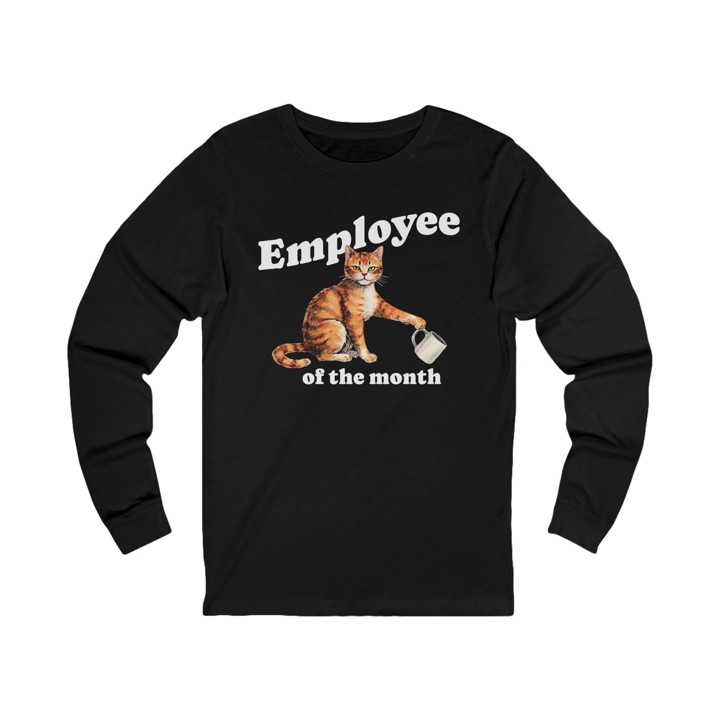 Employee of the Month Cat Long Sleeve