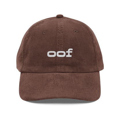 Oof Corduroy Dad Hat