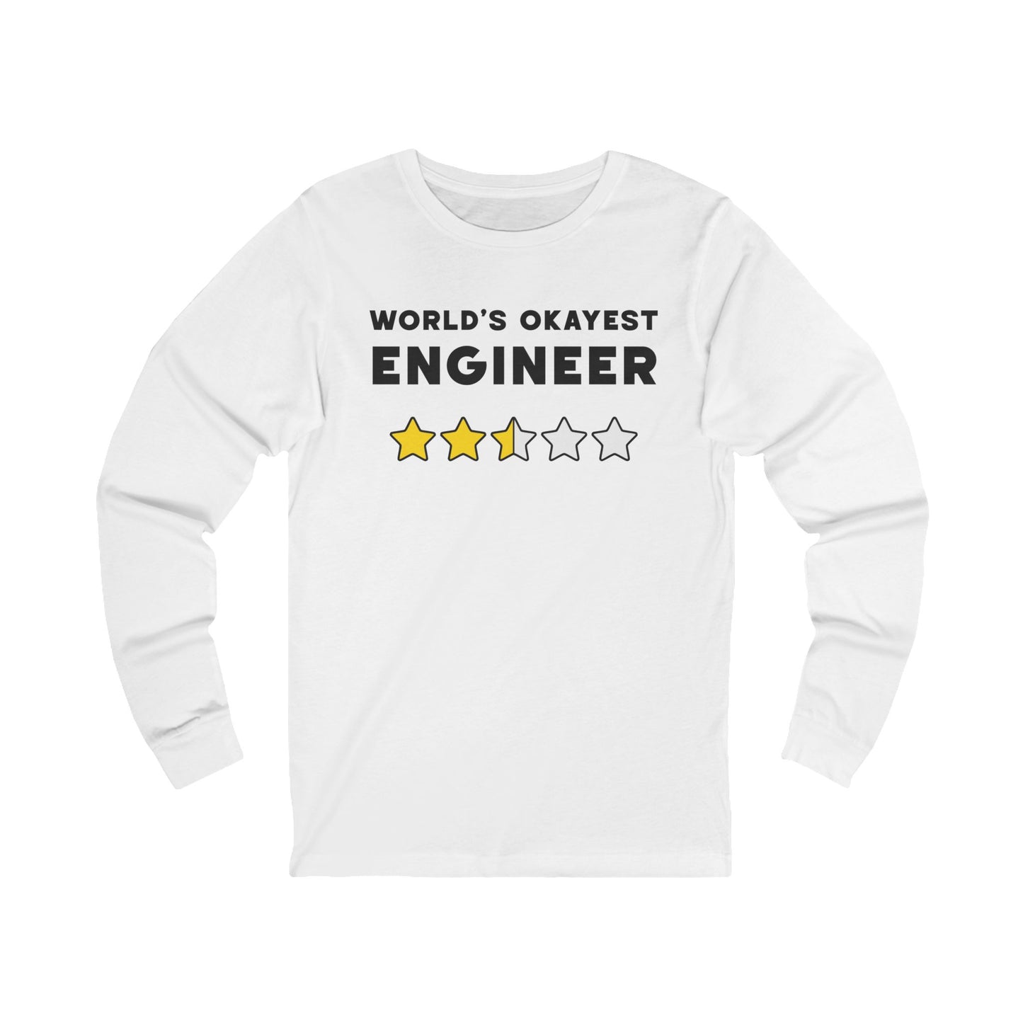 World's Okayest Engieneer Long Sleeve