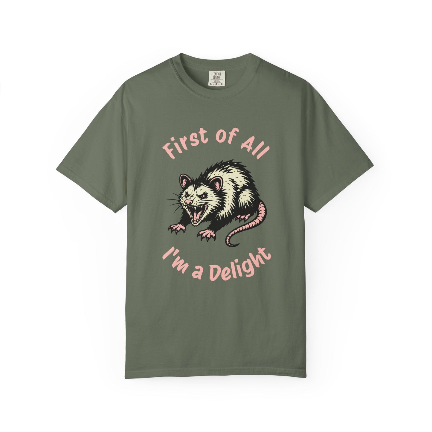 First of All, I'm a Delight Comfort Colors Tee