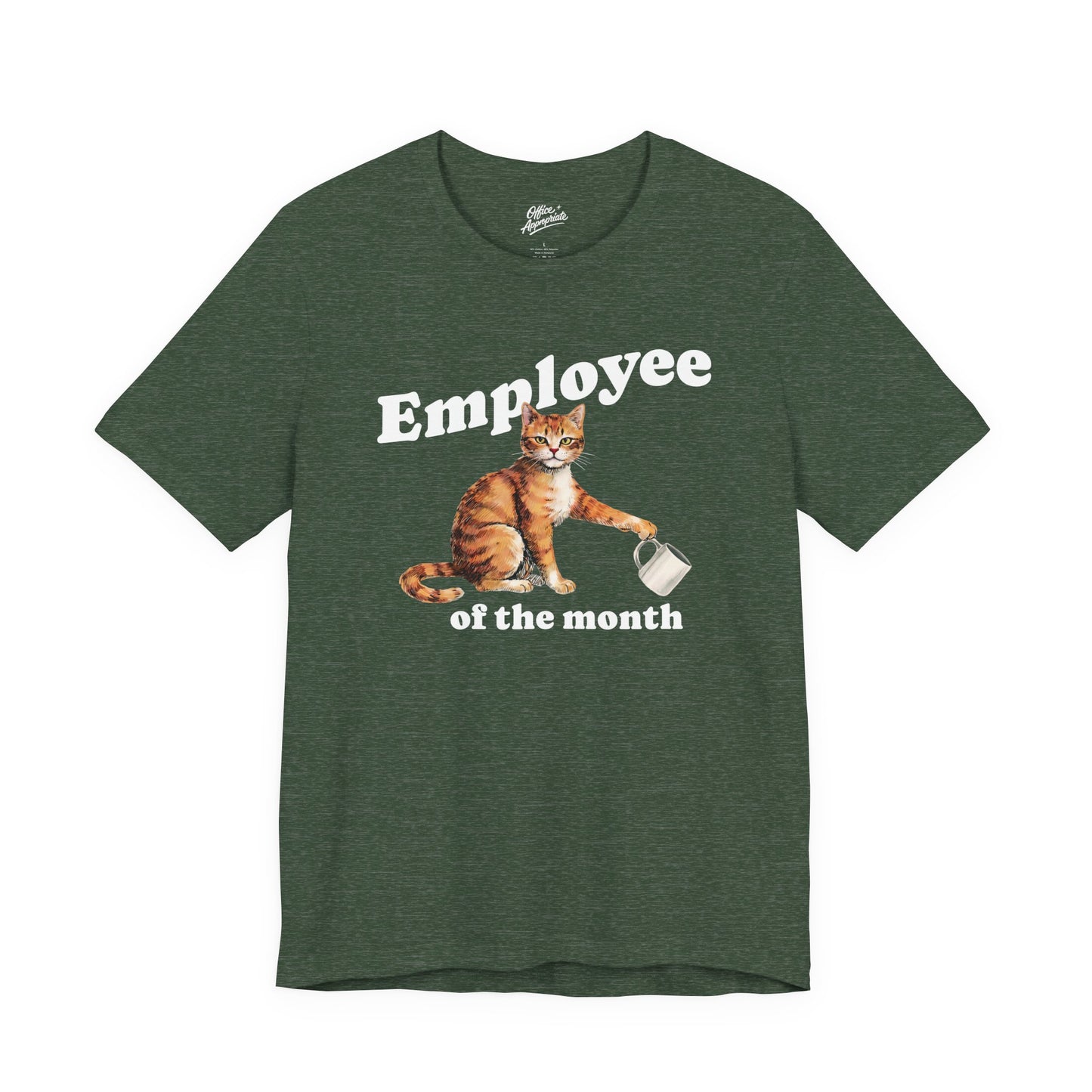 Employee of the Month Cat Tee