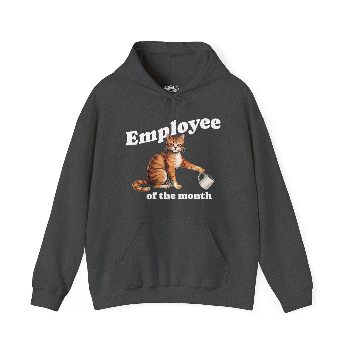 Employee of the Month Cat Hoodie