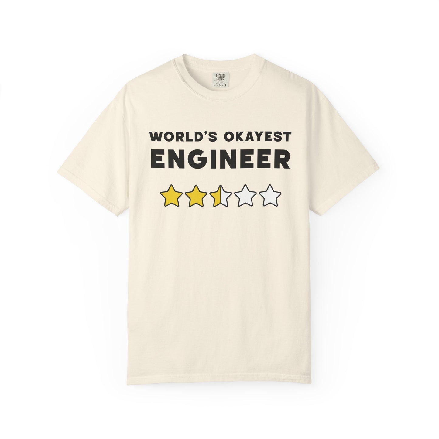 World's Okayest Engineer Comfort Colors Tee