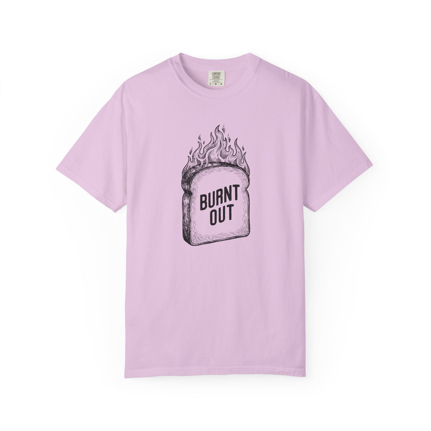 Burnt Out Comfort Colors Tee