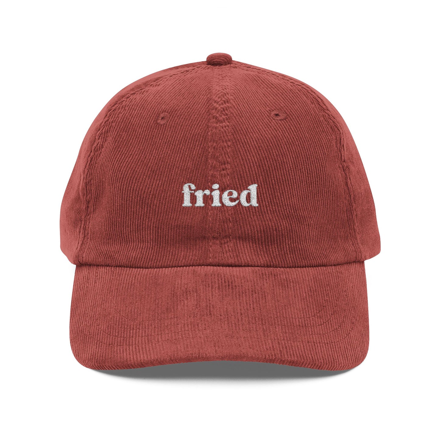 Fried Corduroy Dad Hat
