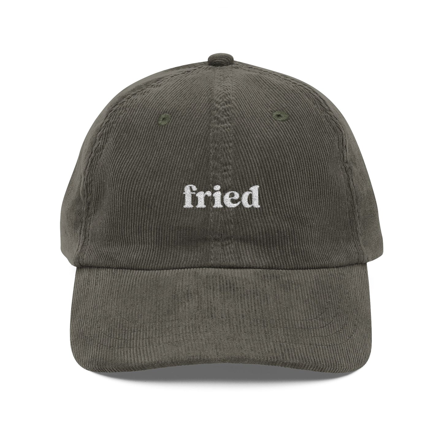 Fried Corduroy Dad Hat