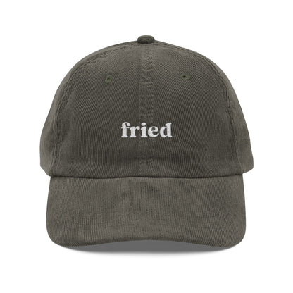 Fried Corduroy Dad Hat