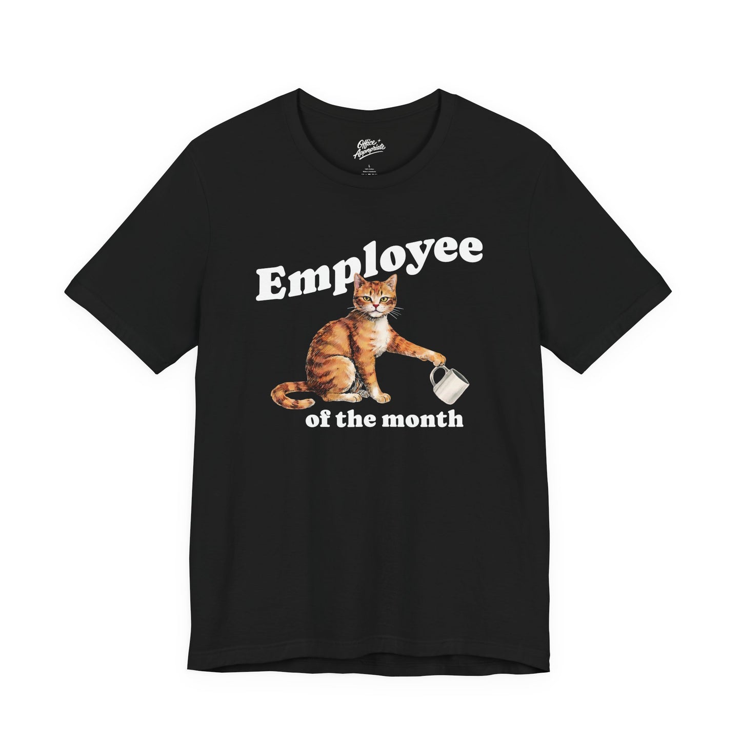 Employee of the Month Cat Tee