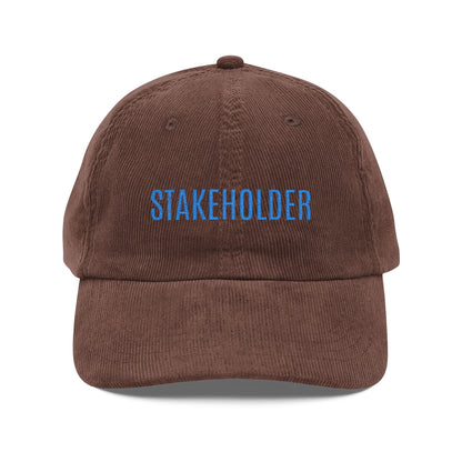Stakeholder Corduroy Dad Hat