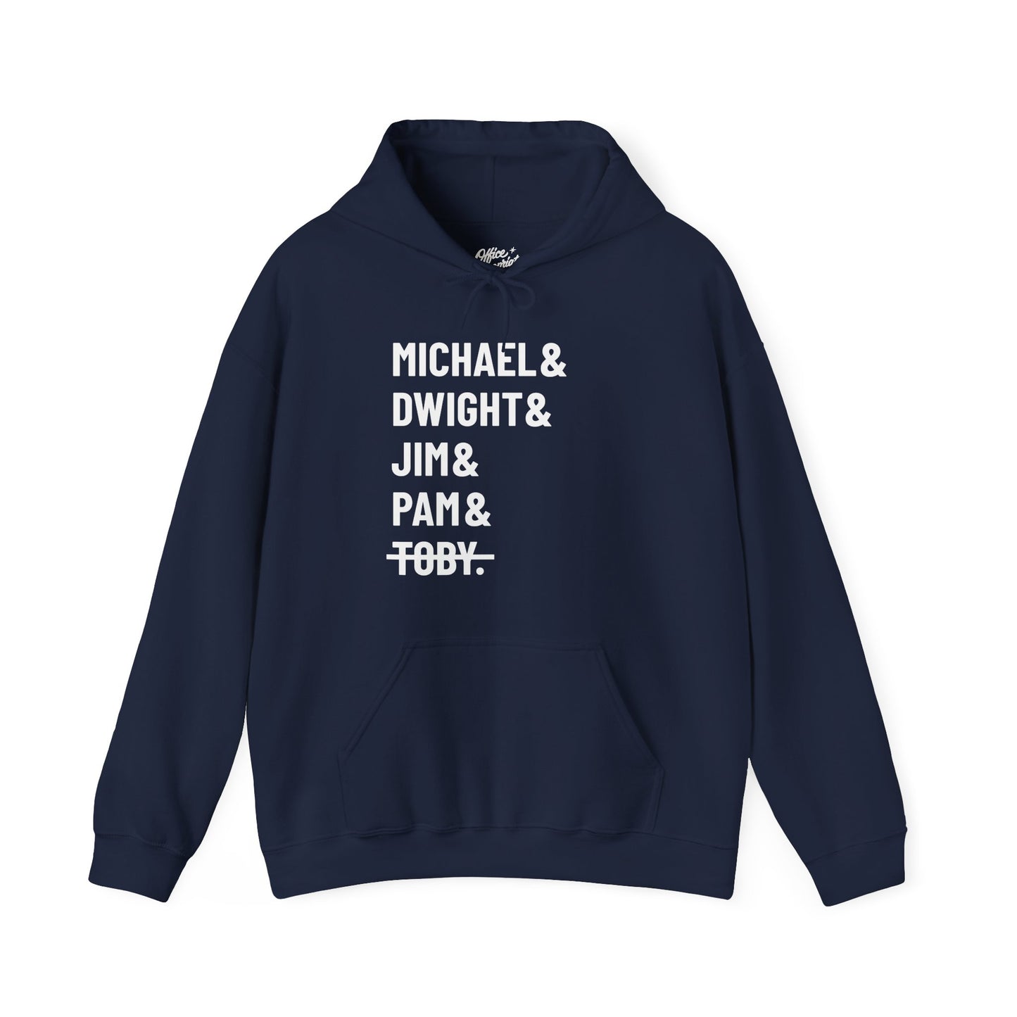 Michael Dwight Jim Pam Toby Hoodie
