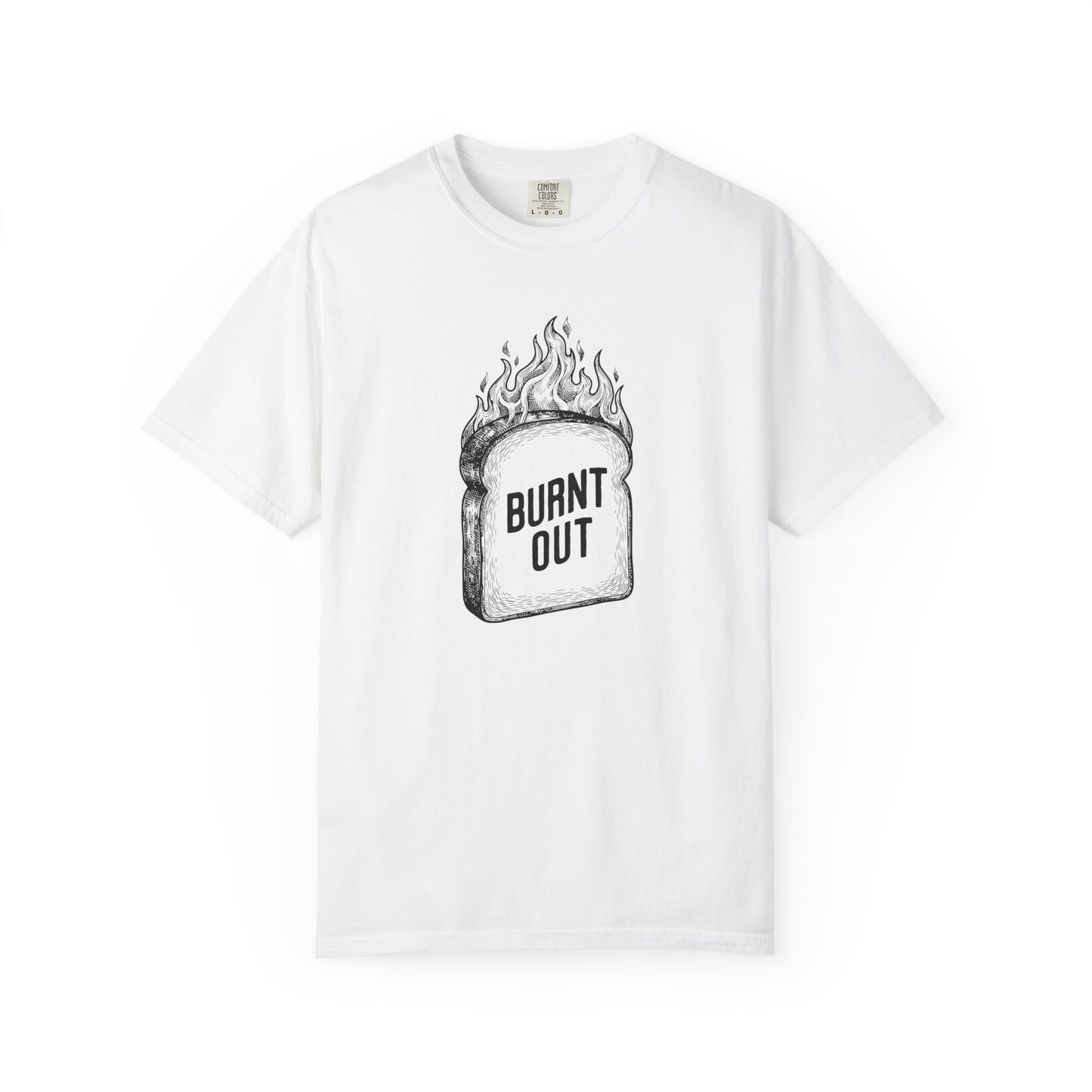 Burnt Out Comfort Colors Tee