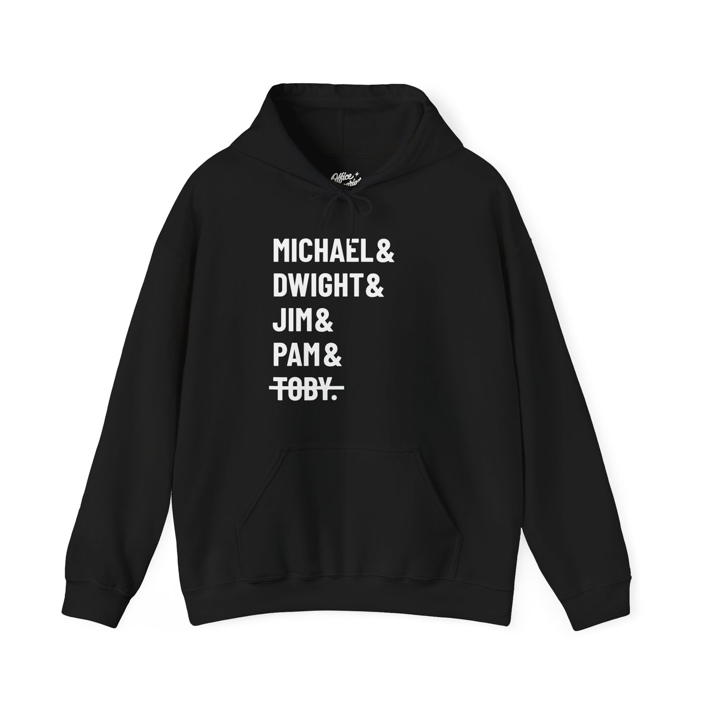 Michael Dwight Jim Pam Toby Hoodie