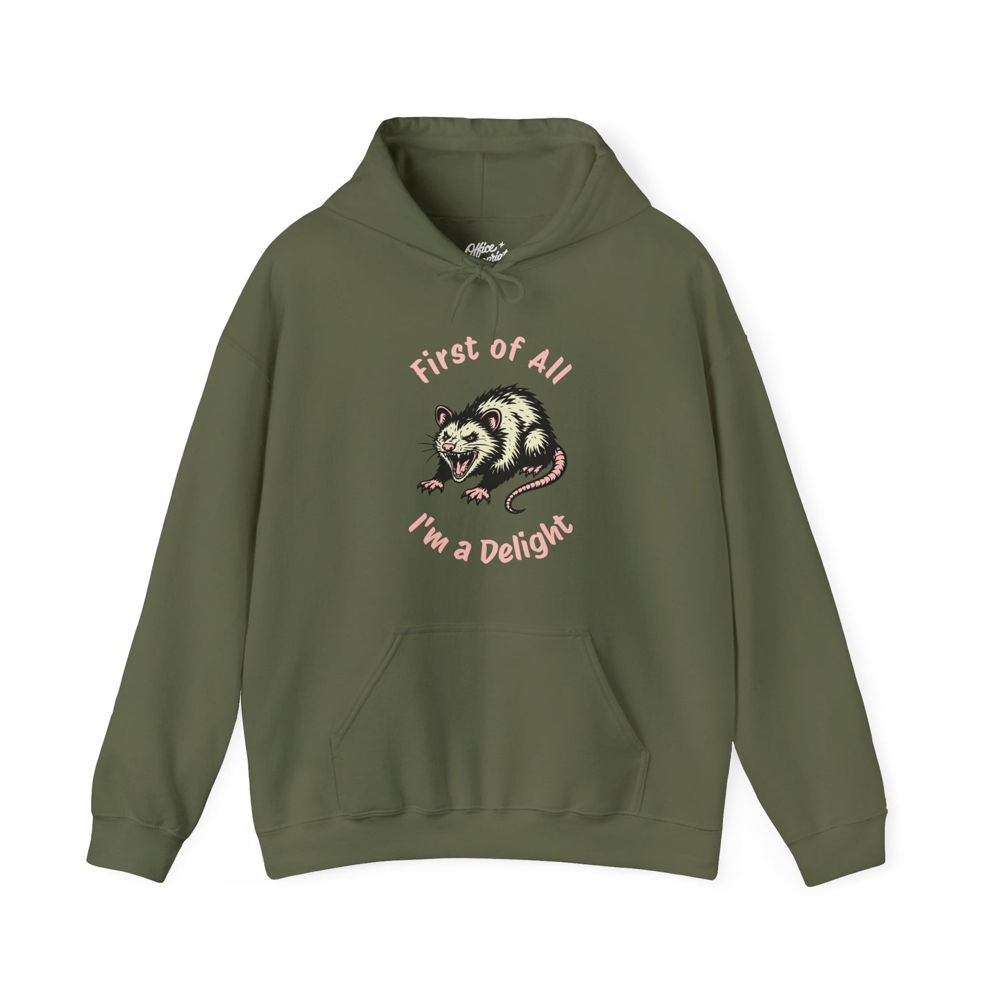 First of All, I'm a Delight Hoodie