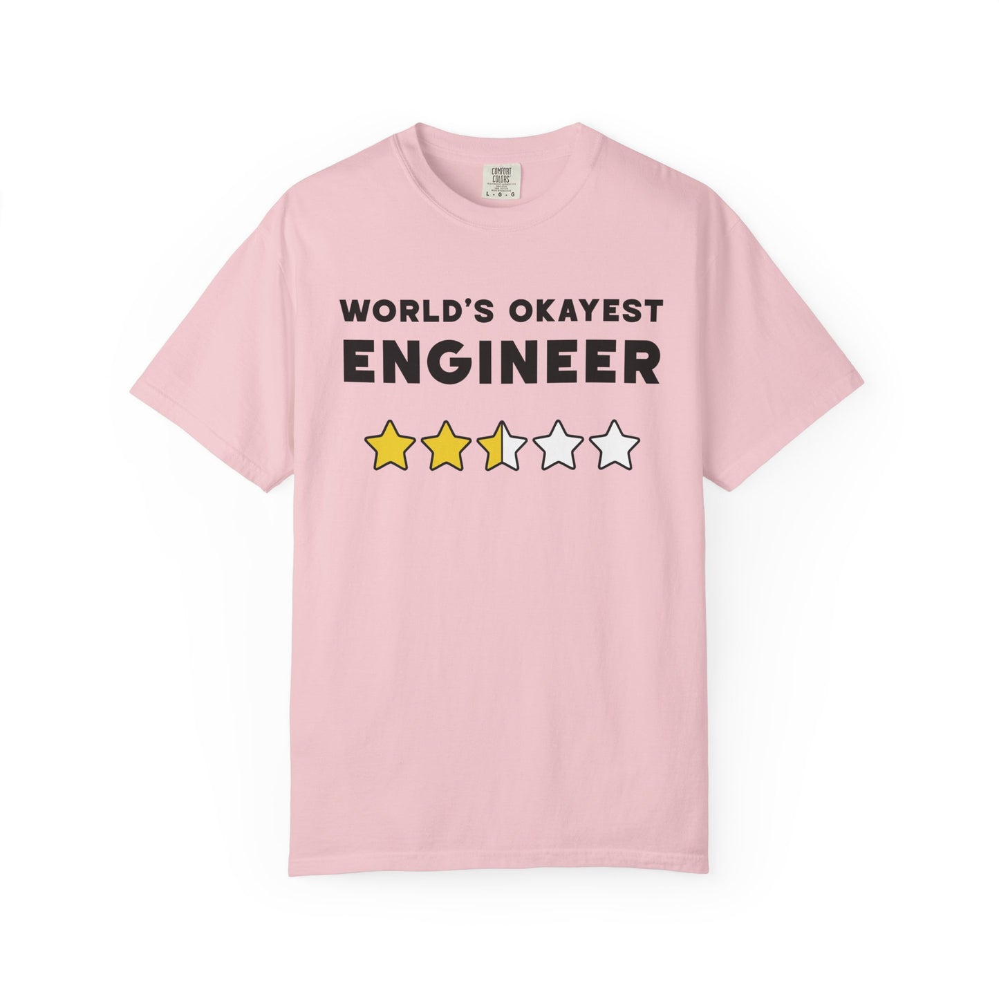 World's Okayest Engineer Comfort Colors Tee