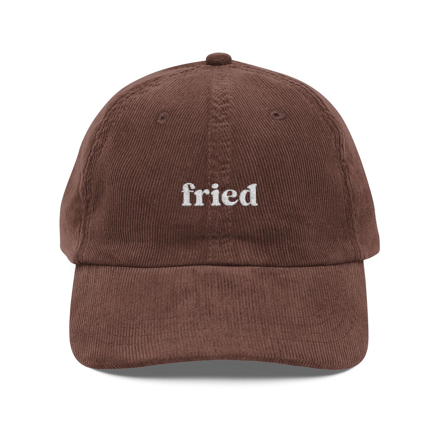 Fried Corduroy Dad Hat