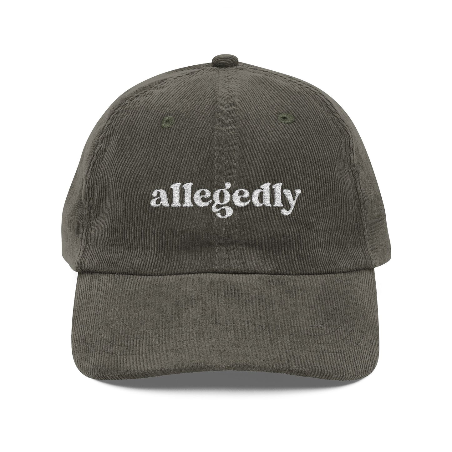Allegedly Corduroy Dad Hat
