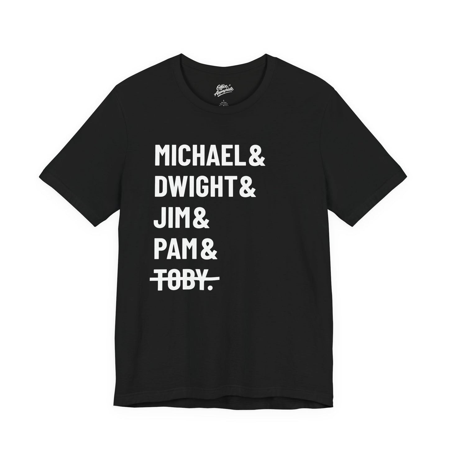 Michael Dwight Jim Pam Toby Tee