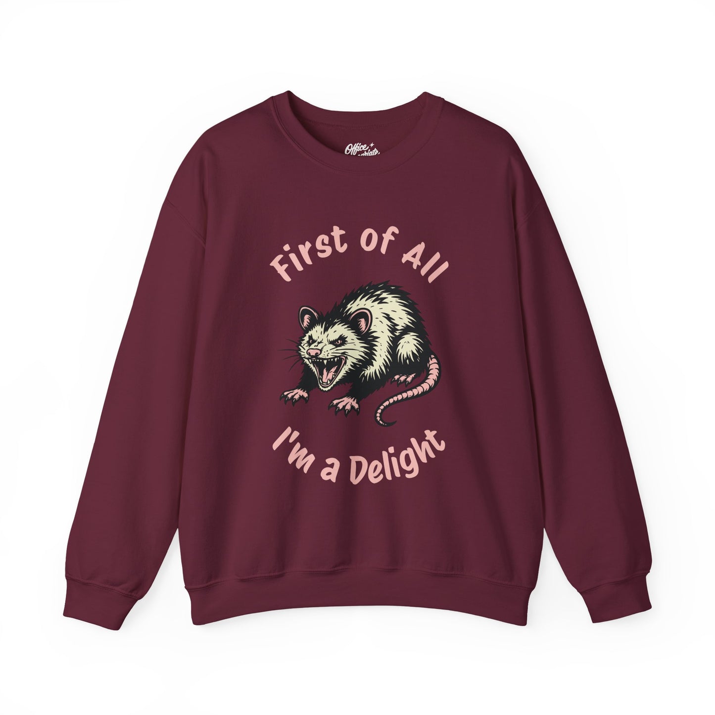 First of All, I'm a Delight Sweatshirt