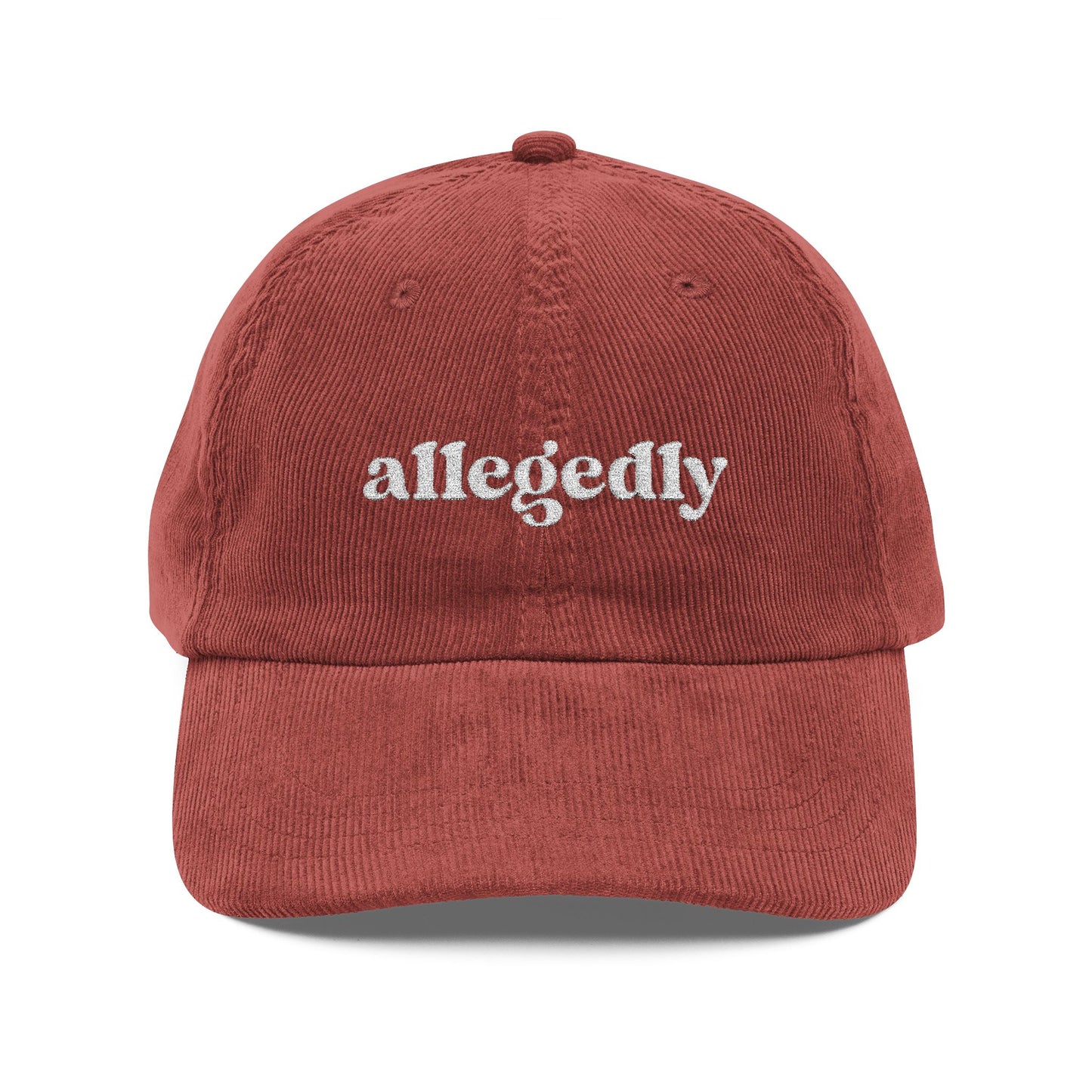 Allegedly Corduroy Dad Hat