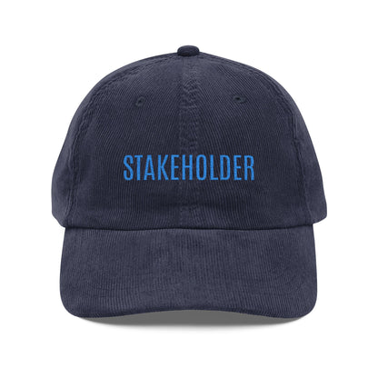 Stakeholder Corduroy Dad Hat