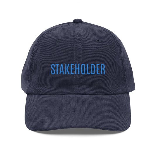 Stakeholder Corduroy Dad Hat